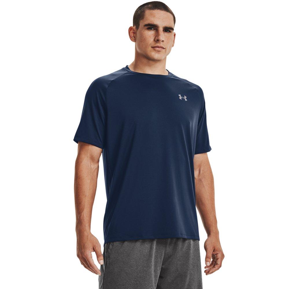 Under Armour Men's Tech 2.0 Navy/Grey Tee